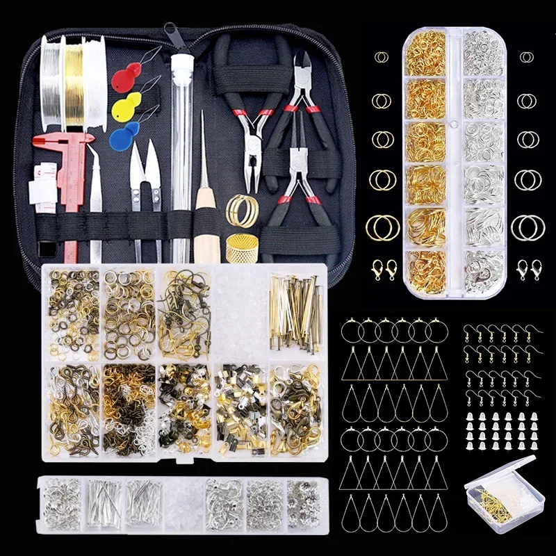 Jewelry Making Tools - مجموعة مستلزمات صناعة المجوهرات مع أدوات