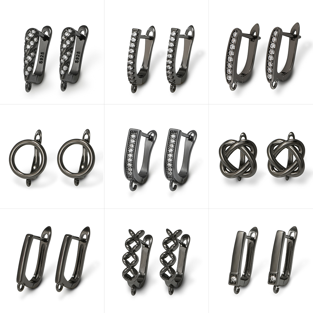 Jewelry Making Articles - YANASI زوج واحد من خطافات الأقراط