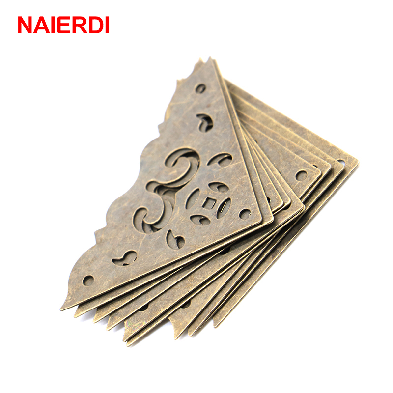 Jewelry Making Journal - NAIERDI-صندوق مجوهرات ، واقي زاوية برونزي