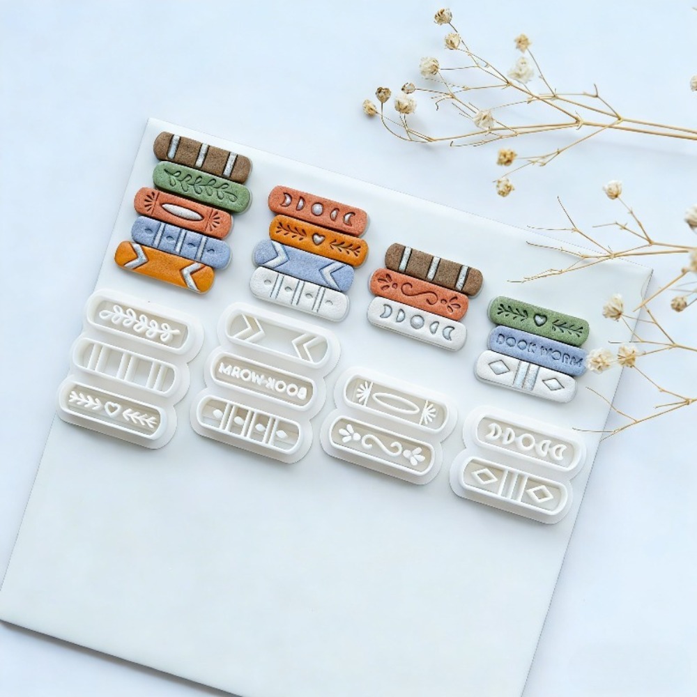 Jewelry Making Journal - مجموعة قوالب تشكيل من الصلصال البوليمر