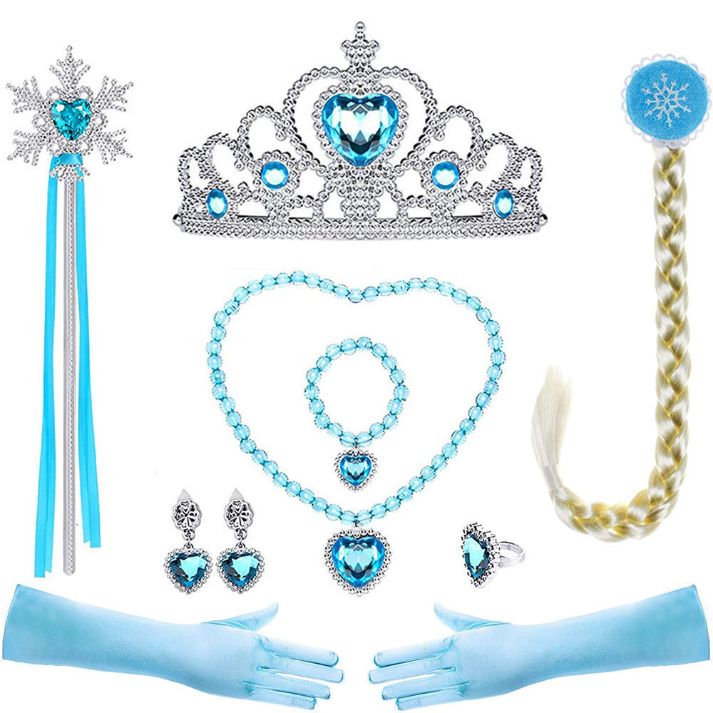 Jewelry Making For Kids - إكسسوارات الأميرة إلسا: قفازات، عصا سحرية،