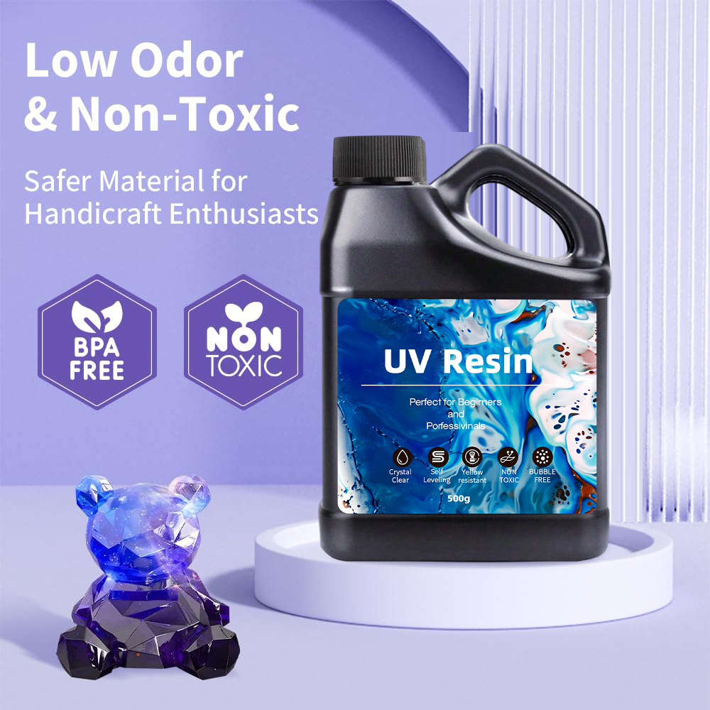 راتنج UV 500-1000 جرام - طقم ر - مراجعة Jewelry Making Uv Resin Kit وسعره