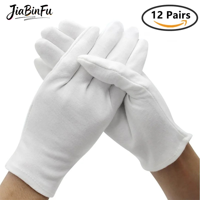12/6 أزواج من قفازات العمل الق - مراجعة Jewelry Making Gloves وسعره