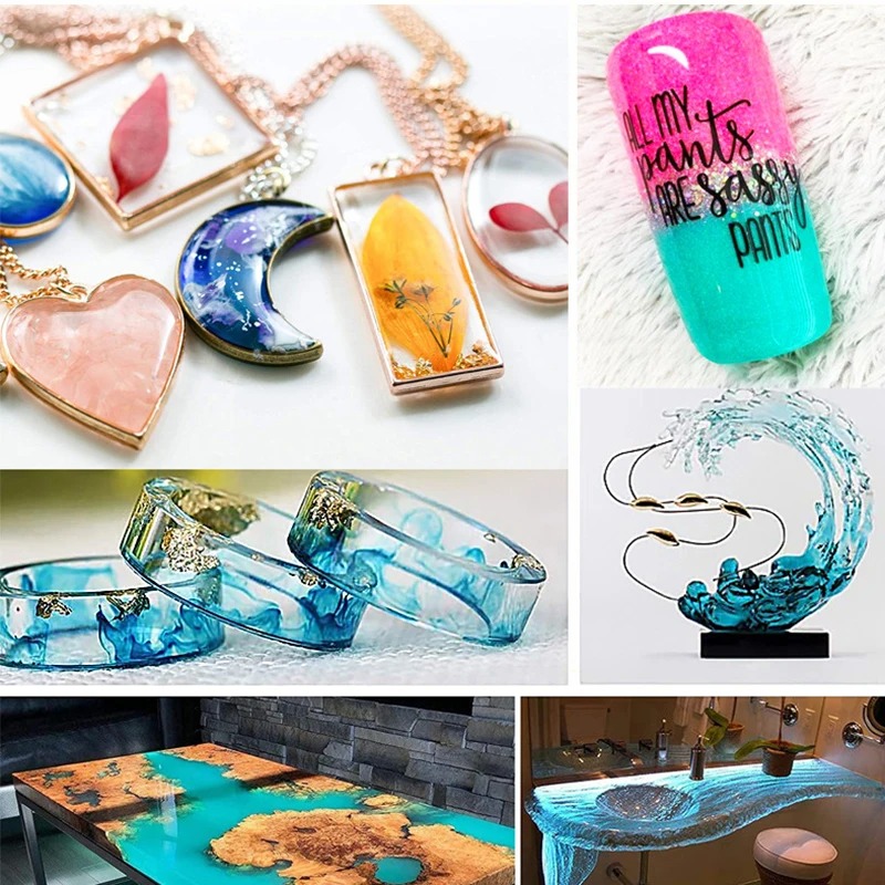 30 ألوان 5 مللي الايبوكسي الرا - مراجعة Jewelry Making Uv Resin Kit وسعره