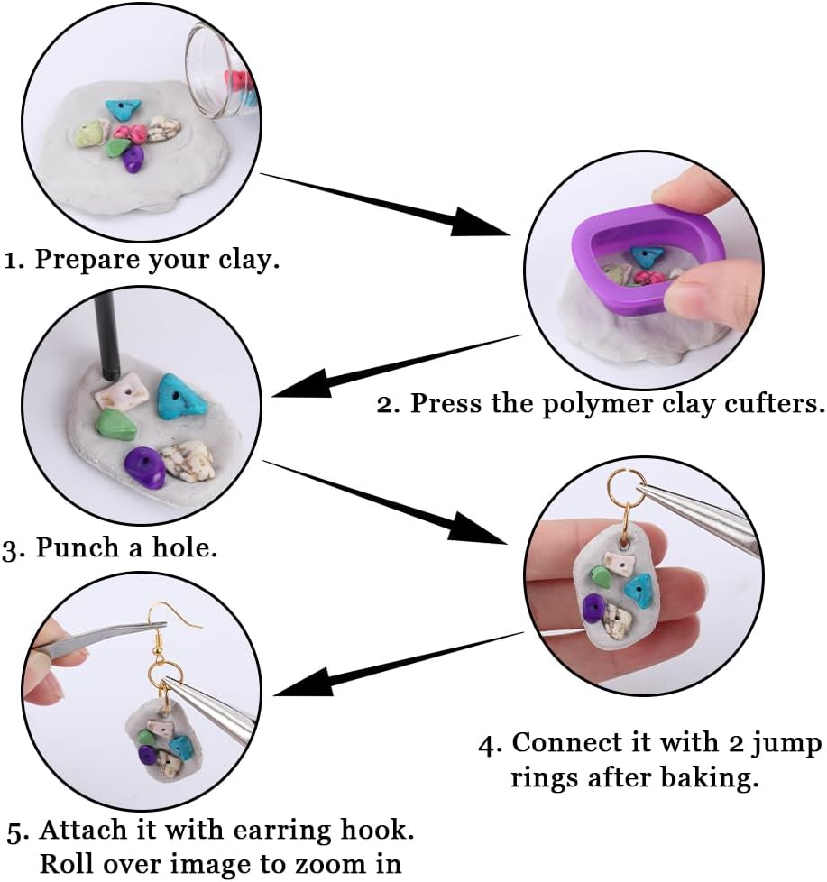 مجموعة صنع القرط من طين البولي - مراجعة Jewelry Making Tools وسعره