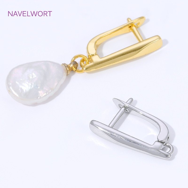 خطافات أقراط مطلية بالذهب عيار - مراجعة Jewelry Making Articles وسعره