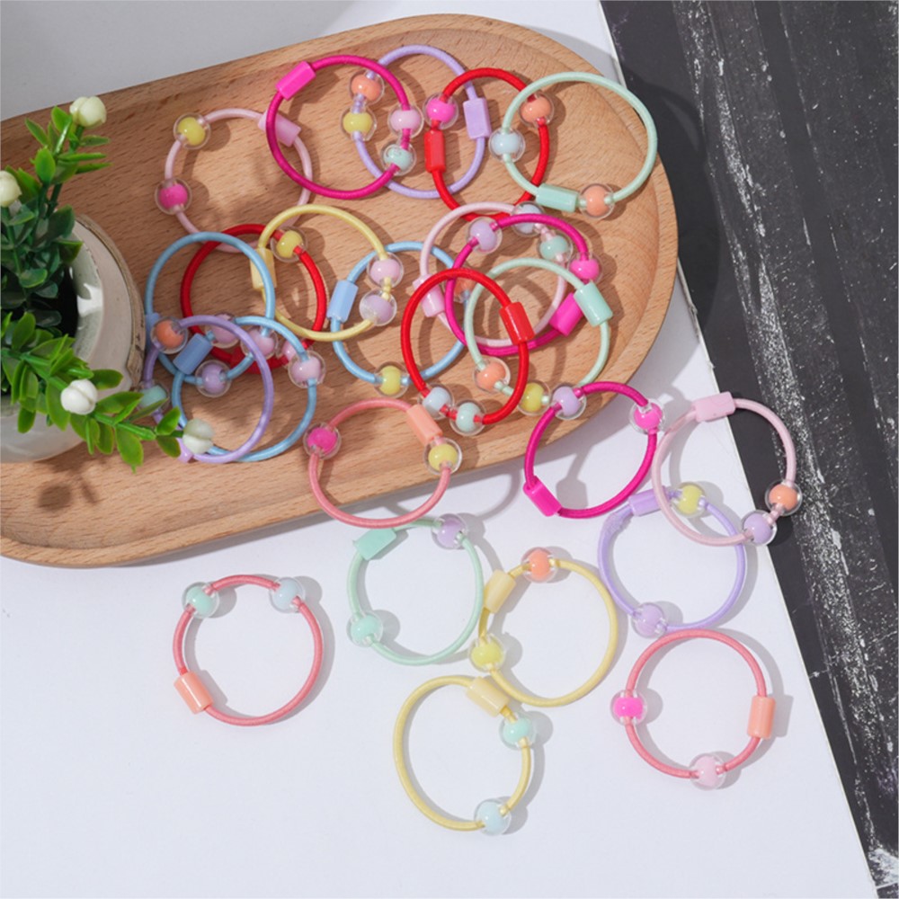 50 قطعة من ربطات الشعر المرنة  - مراجعة Jewelry Making For Kids وسعره