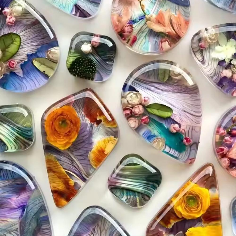 1/2 قطعة راتنج صلب شفاف للغاية - مراجعة Jewelry Making Uv Resin Kit وسعره