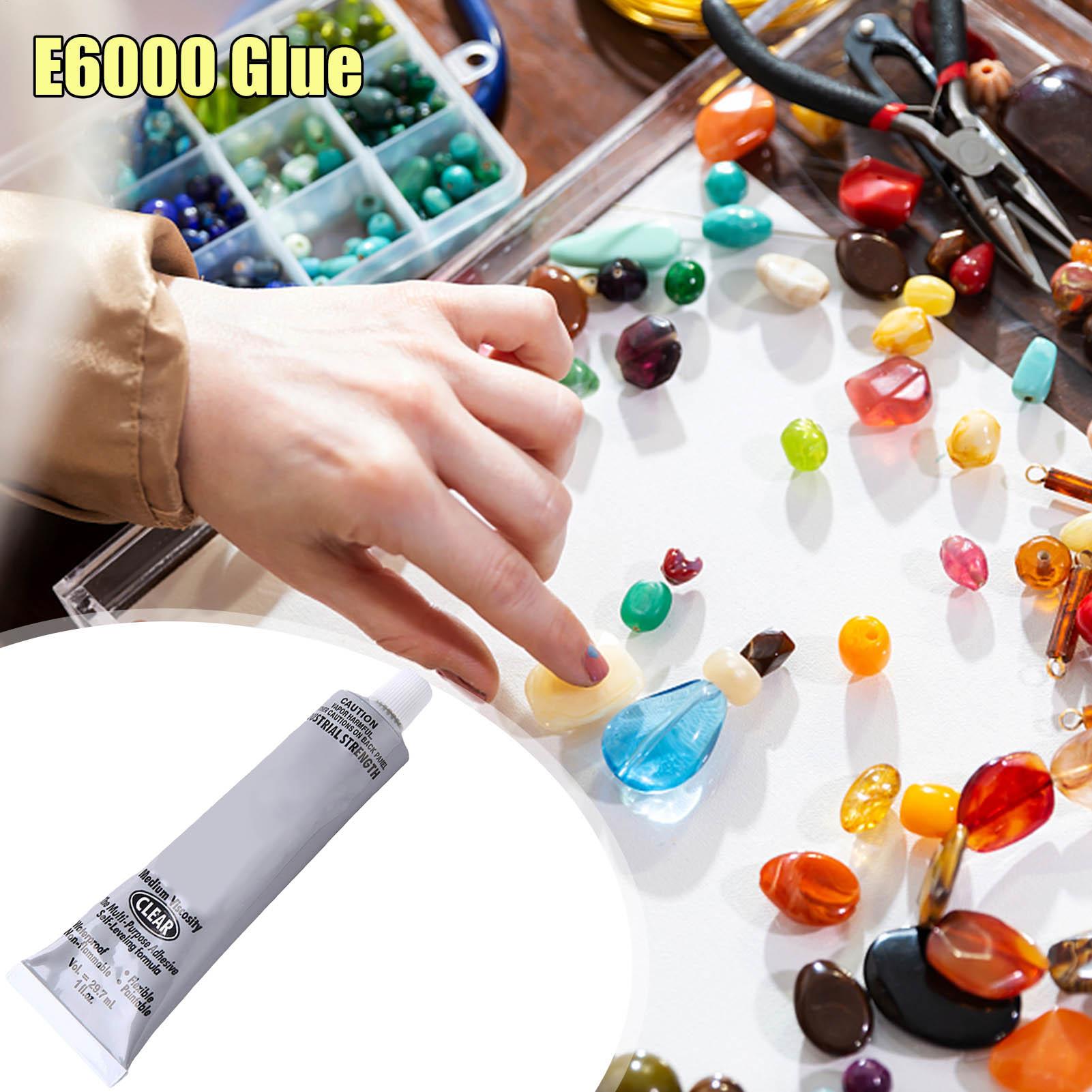 غراء سائل شفاف E6000 للحرف الي - مراجعة Jewelry Making Glue وسعره