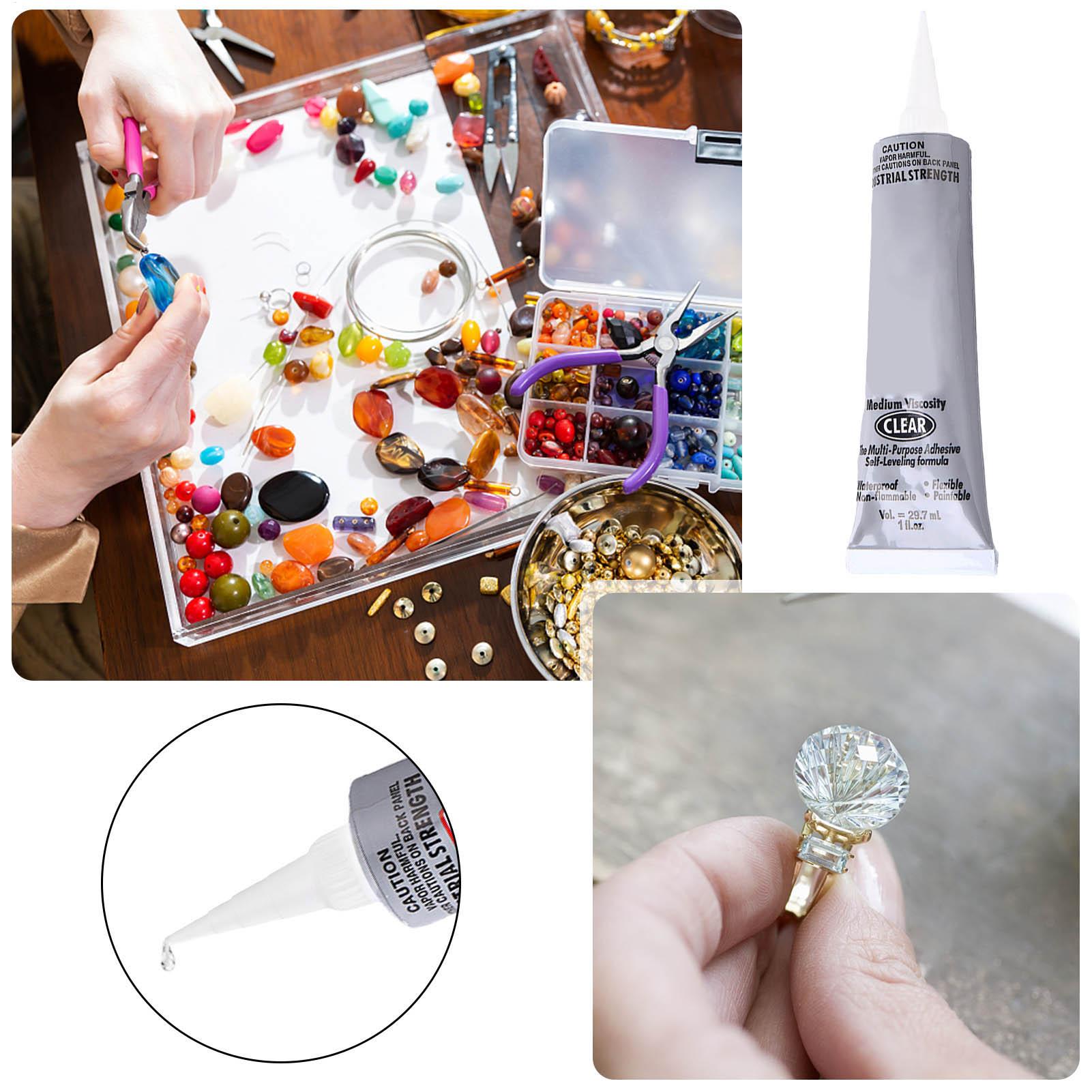 غراء سائل شفاف E6000 للحرف الي - مراجعة Jewelry Making Glue وسعره