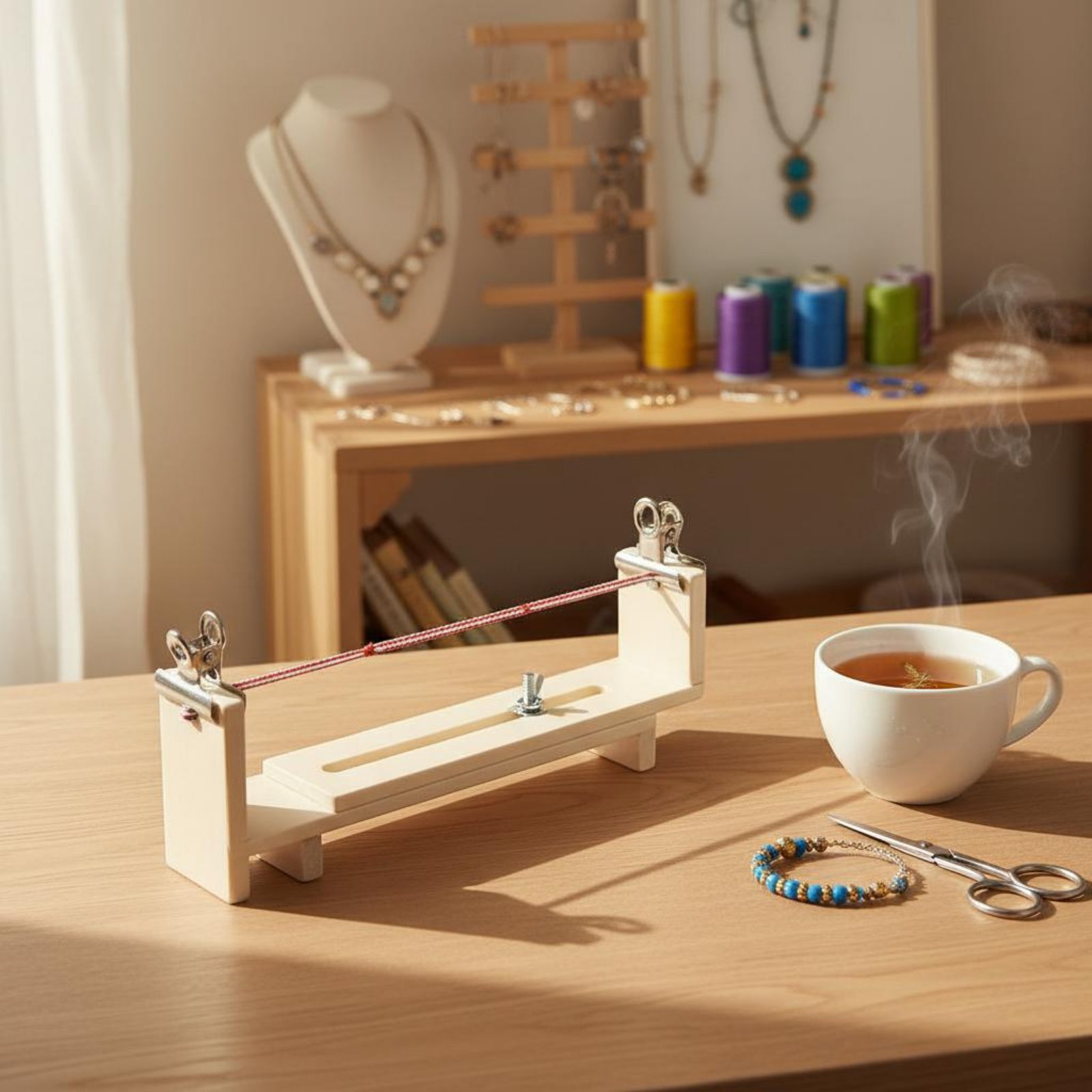 أداة تجديل الأساور سهلة الاستخ - مراجعة Jewelry Making Tools وسعره
