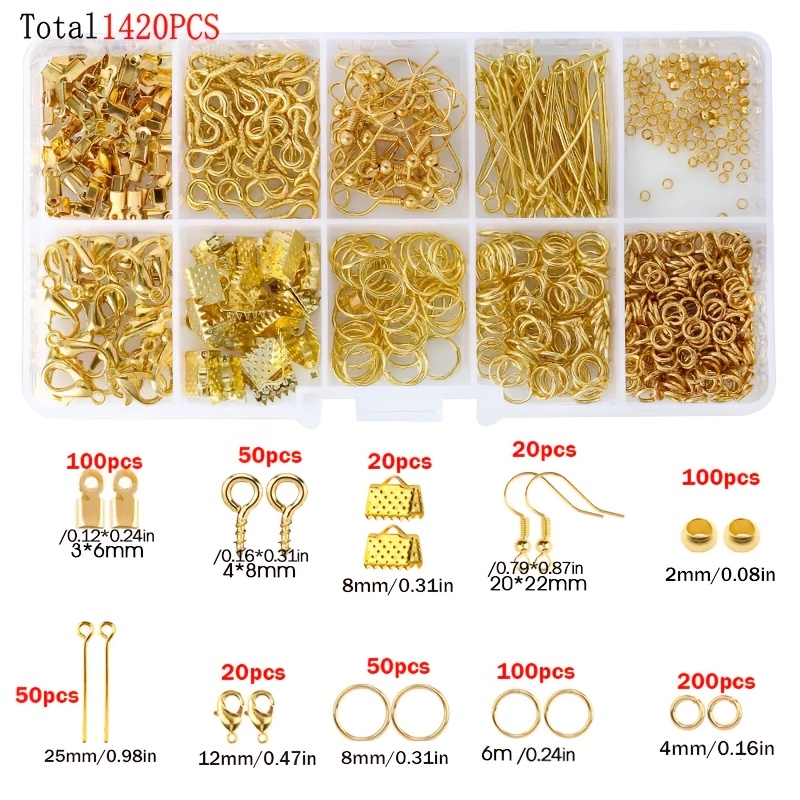 1420 قطعة في صندوق واحد، مجموع - مراجعة Jewelry Making Tools وسعره