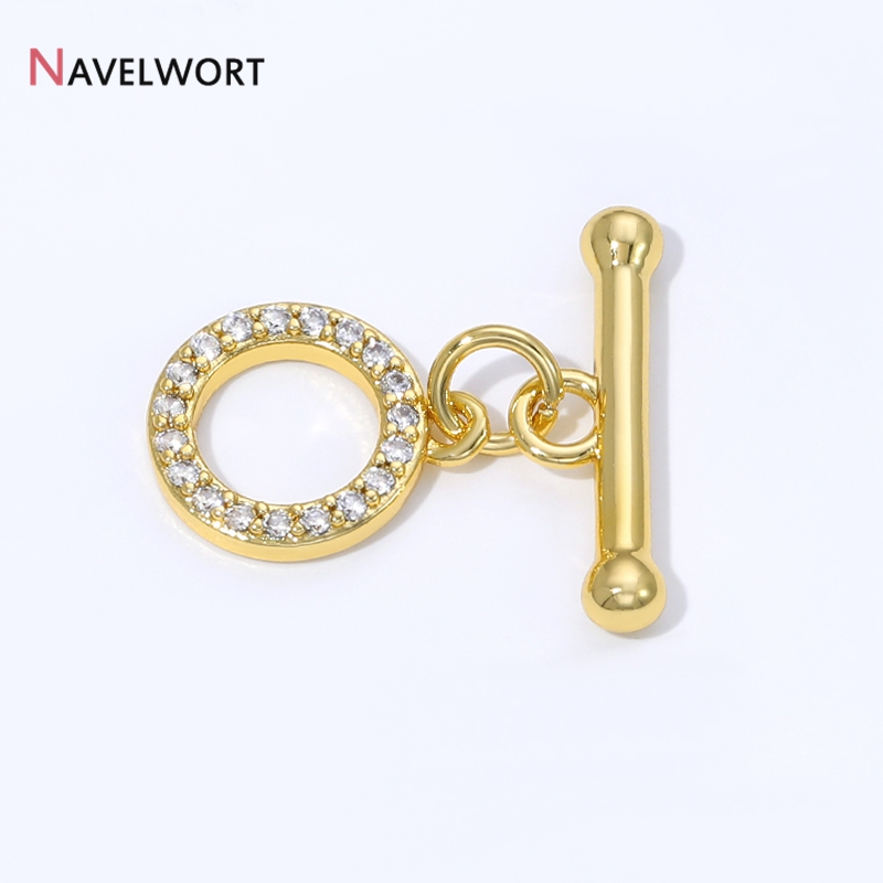 مشابك OT مطلية بالذهب عيار 18  - مراجعة Jewelry Making Articles وسعره