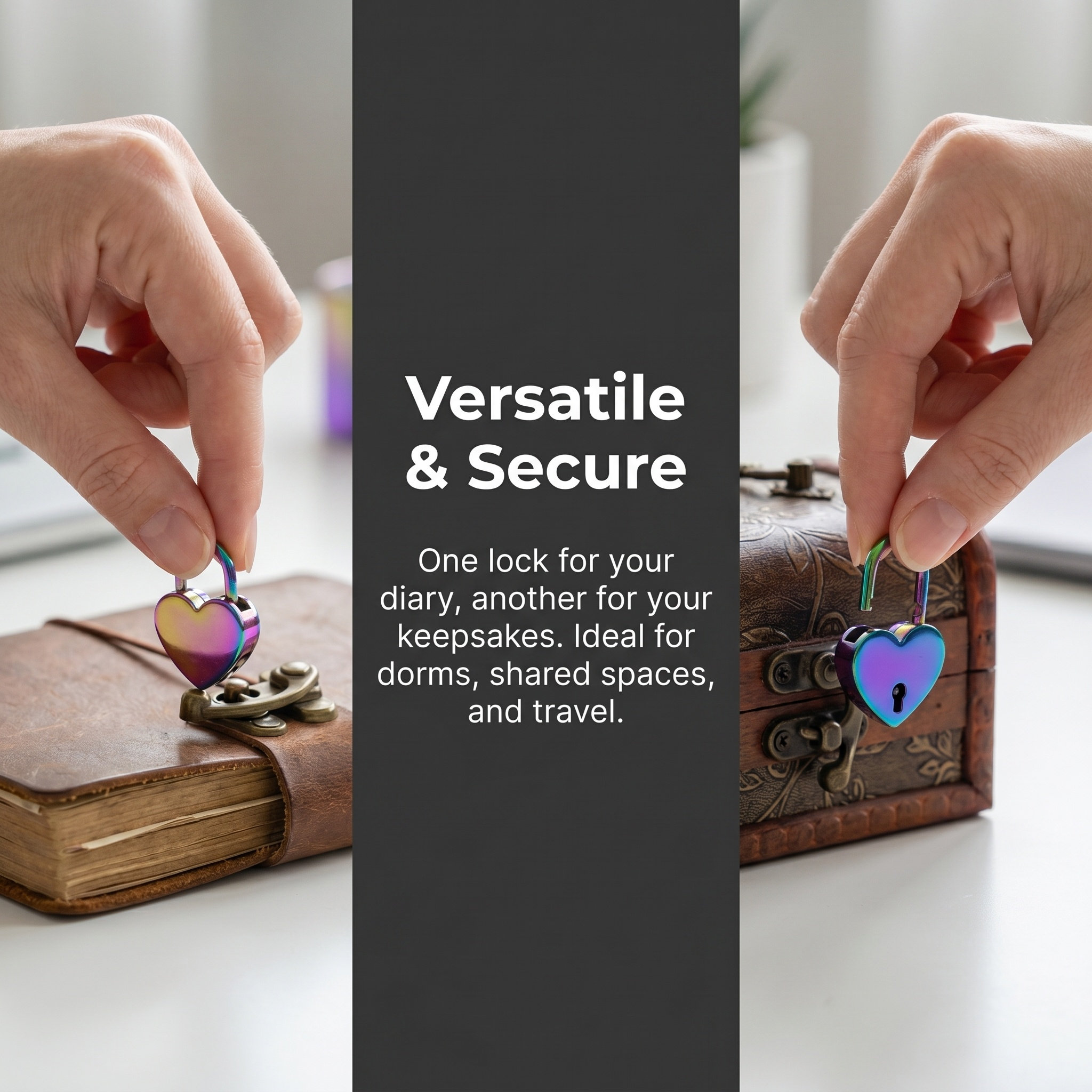 مجموعة من قفلين صغيرين على شكل - مراجعة Jewelry Making Journal وسعره