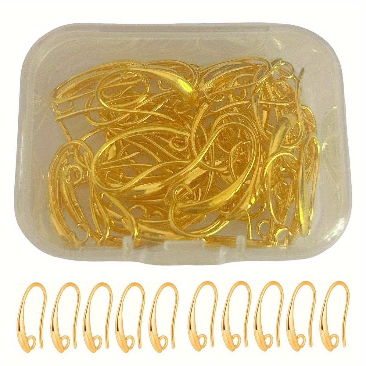 صندوق واحد من الأقراط الذهبية  - مراجعة Jewelry Making Box وسعره