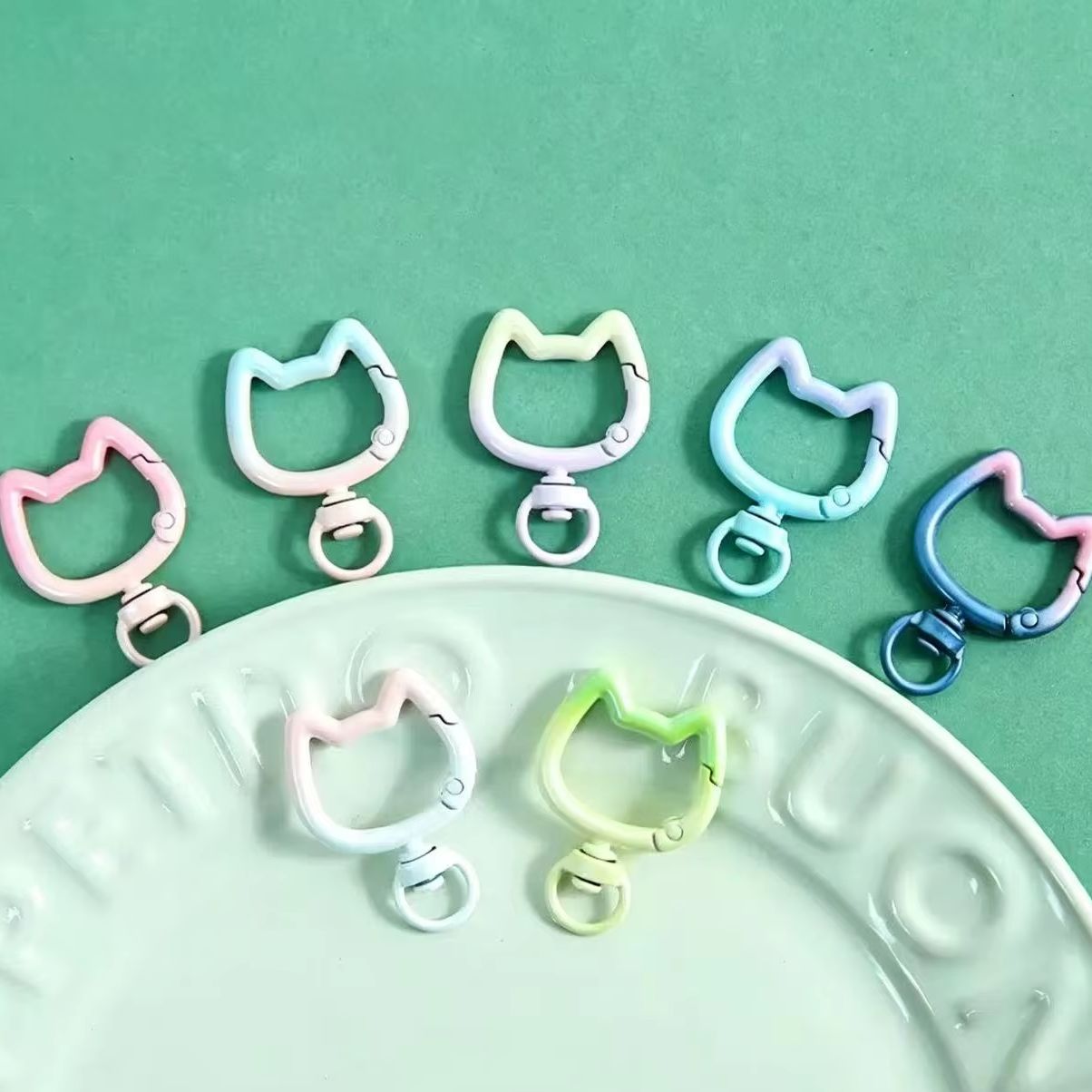 5-10 قطع سلسلة مفاتيح كارابينر - مراجعة Jewelry Making Articles وسعره